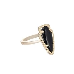 Kendra Scott Skylar Vintage Gold Statement Ring